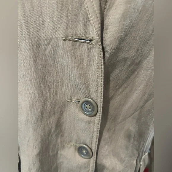 Cabi Tan Long Dress Over Coat/Blazer -Size XL - Picture 8 of 9